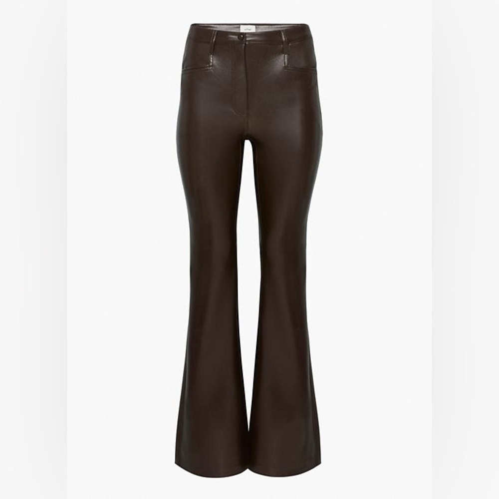 Aritzia Wilfred Beatrix Pant - Rich Mocha Brown, Size 8